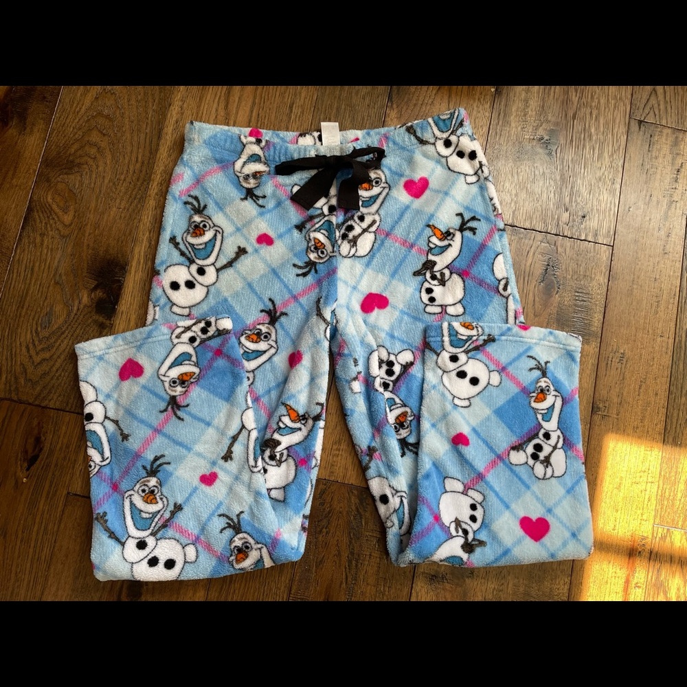 Disney Olaf Fuzzy Sleep Pants